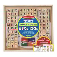 image Wooden ABC Activity Stamp Set Main Product Image