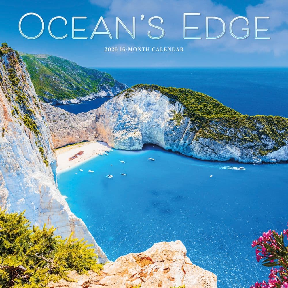 By The Sea Plato Special Value 2026 Wall Calendar Main Image