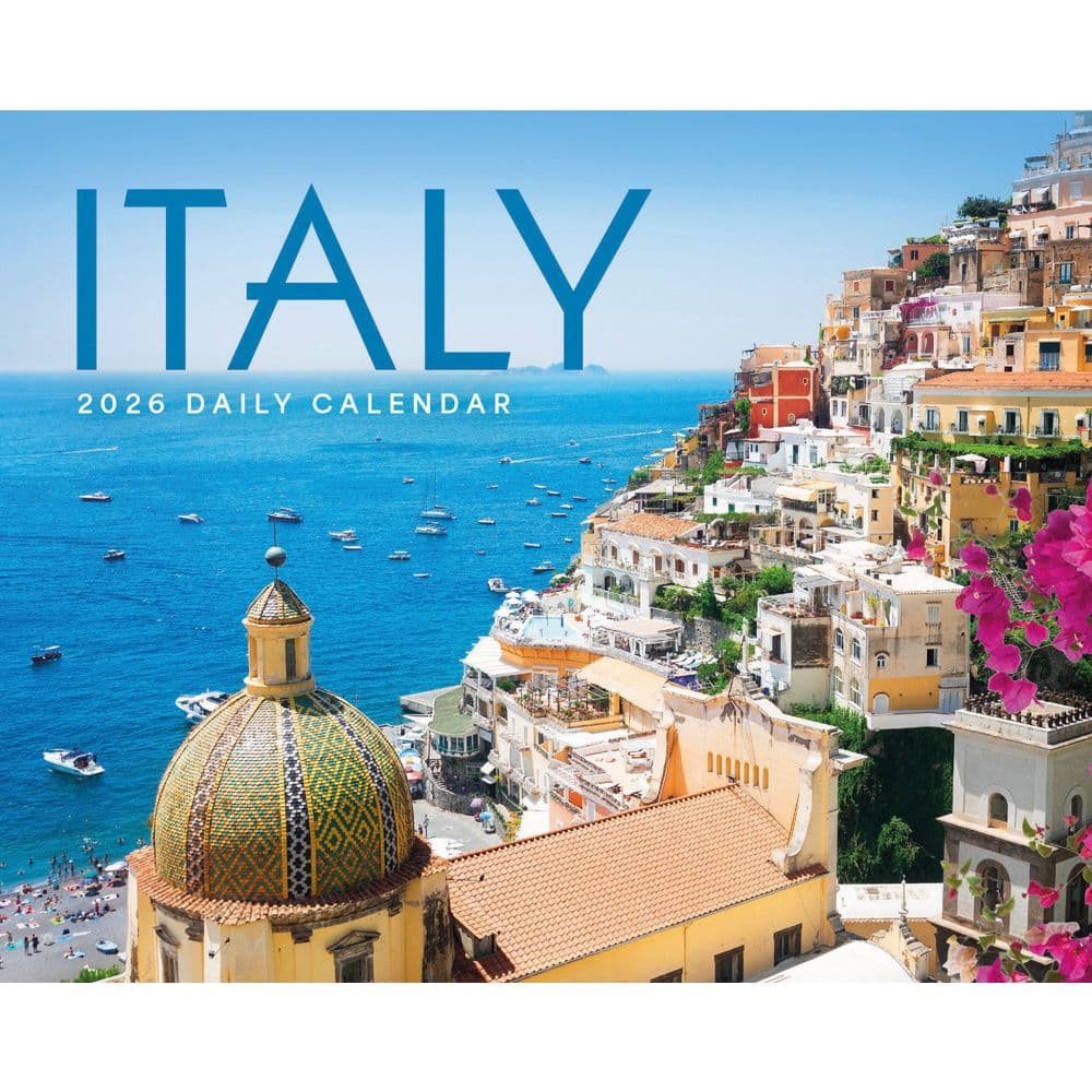 Italy 2026 Desk Calendar  Main Image