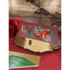 image Stylized Reindeer and Sleigh 8 Count Boxed Christmas Cards