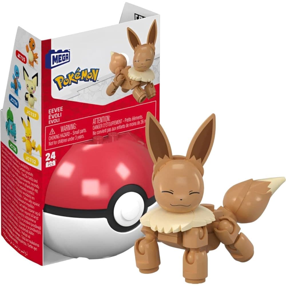 image Mega Pokemon Eevee Pokeball Building Set