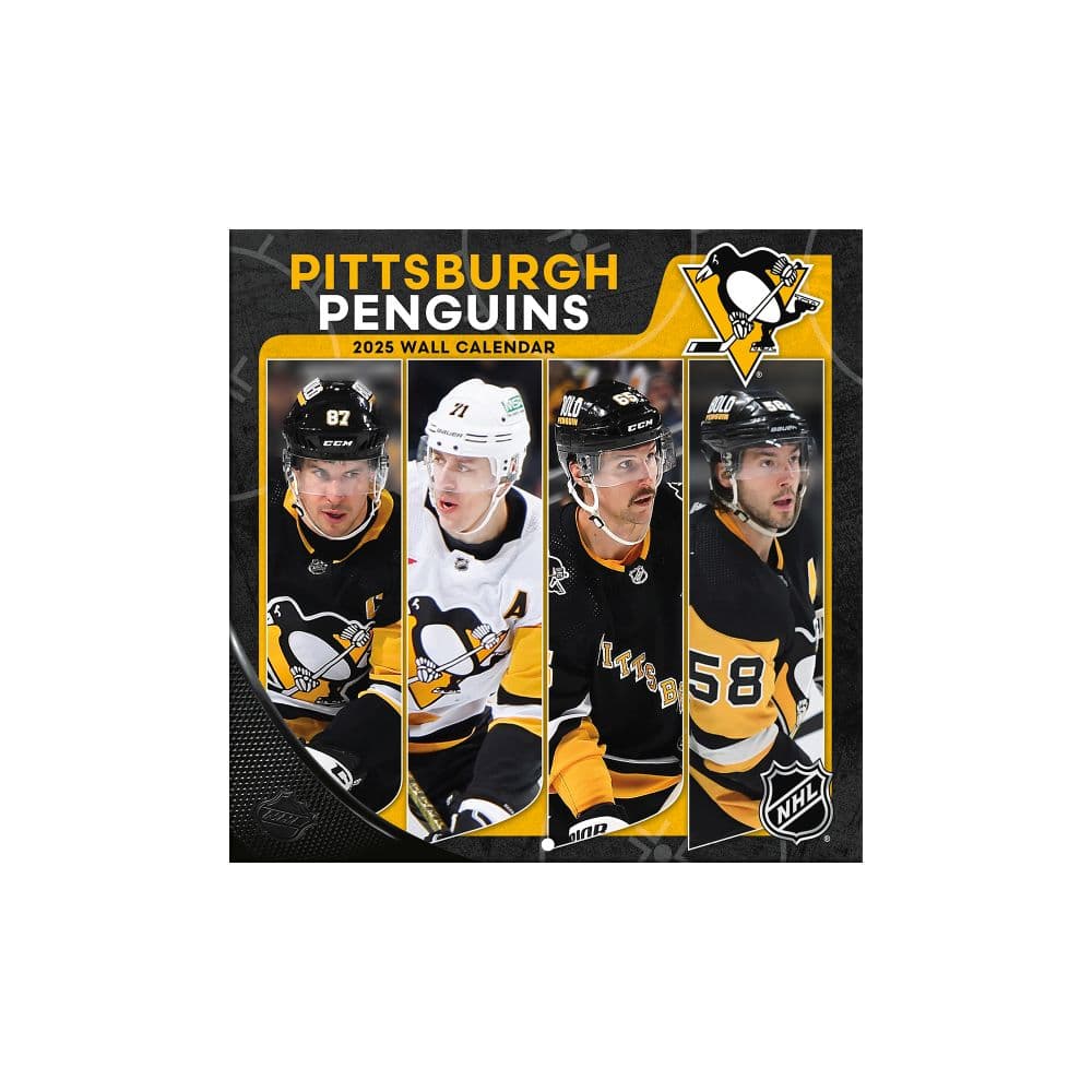 image NHL Pittsburgh Penguins 2025 Mini Wall Calendar Main Image