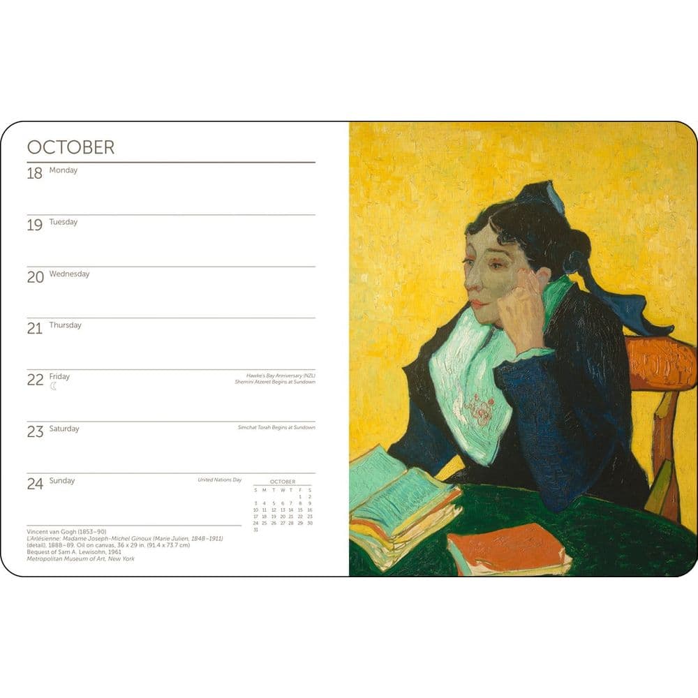 Impressionists 2027 Engagement Planner Fourth Alternate Image