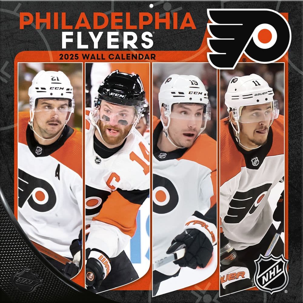 image NHL Philadelphia Flyers 2025 Wall Calendar Main Image