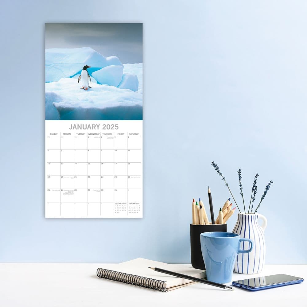 Antarctica 2025 Wall Calendar Second Alternate Image width=&quot;1000&quot; height=&quot;1000&quot;