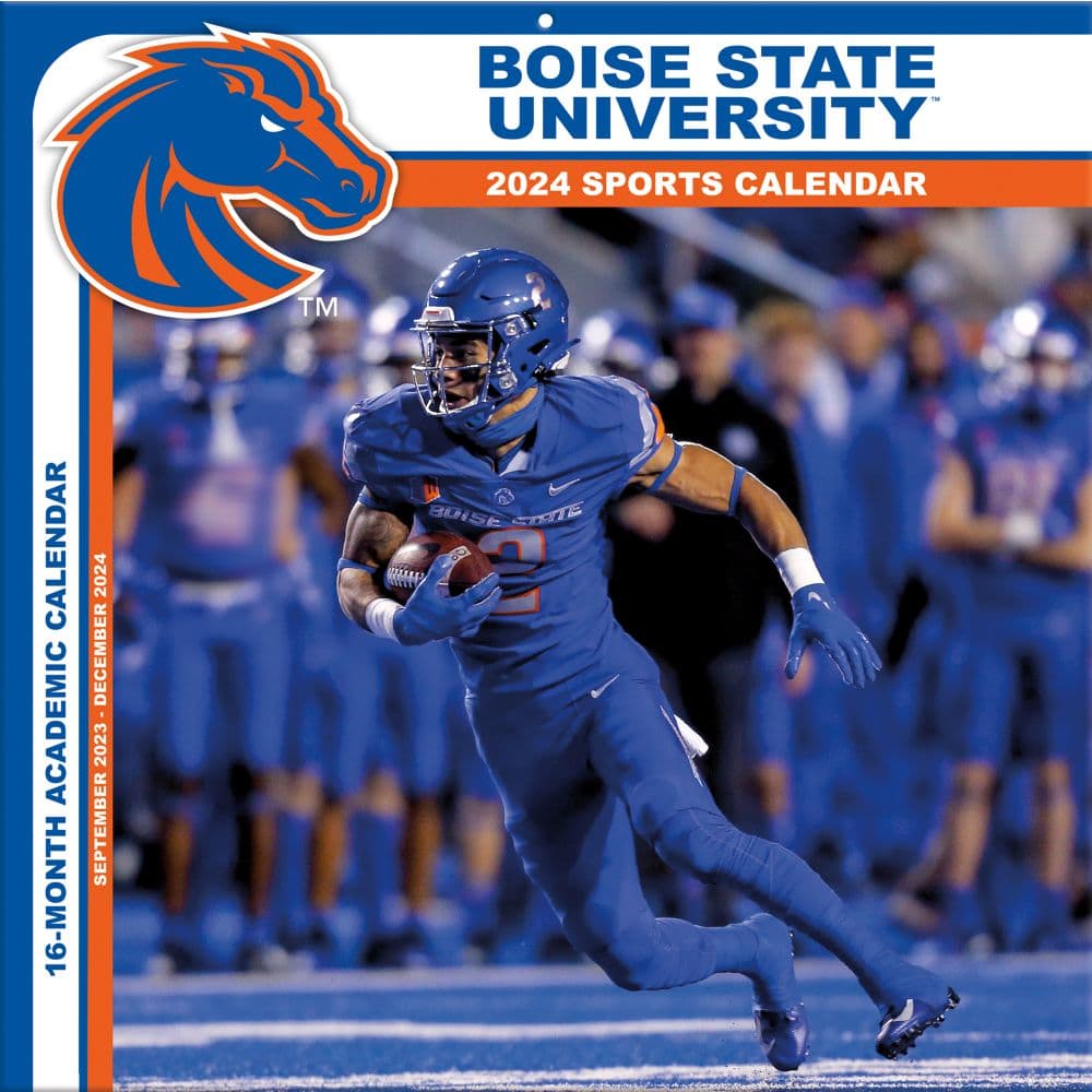 Boise State Broncos 2024 Wall Calendar Main Product Image width=&quot;1000&quot; height=&quot;1000&quot;