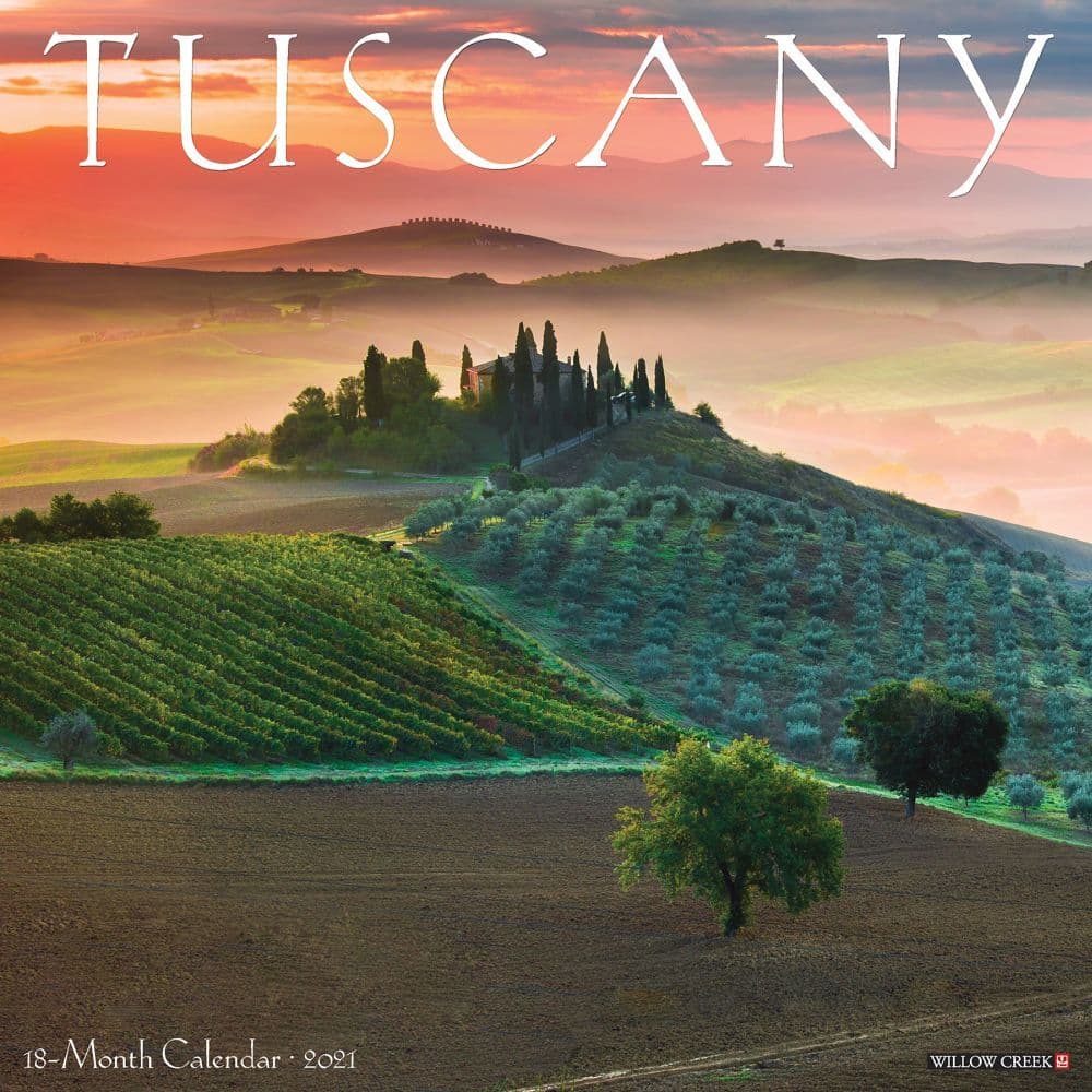 Tuscany Wall Calendar - Calendars.com