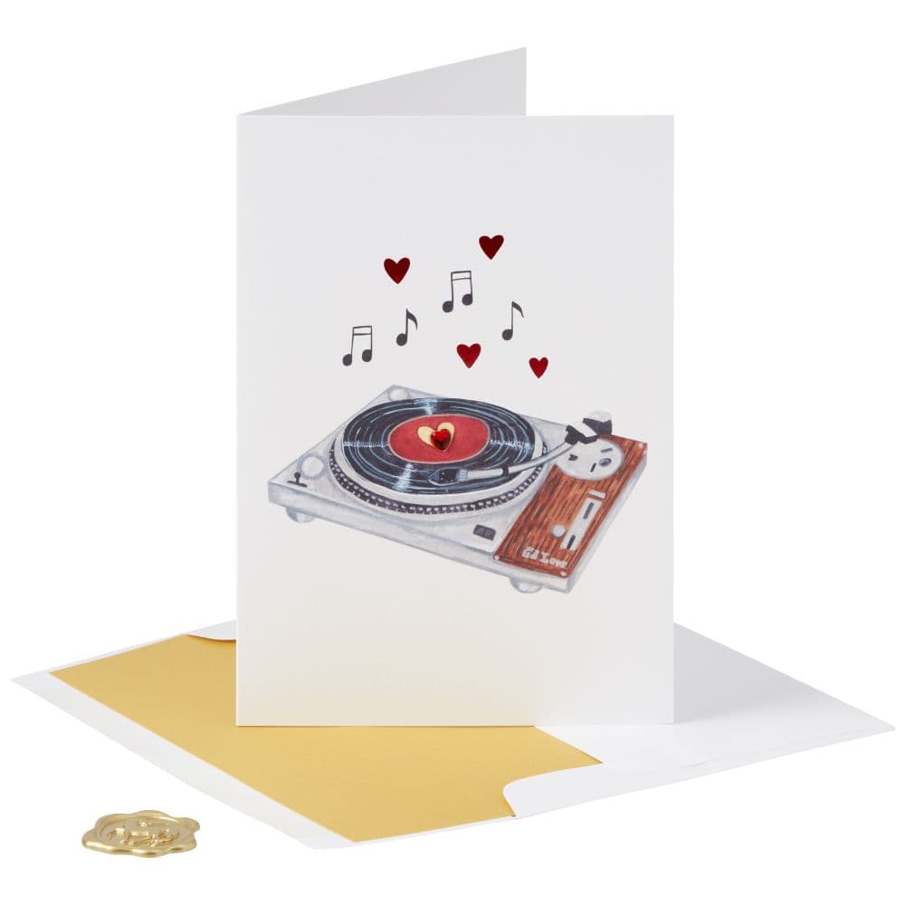 Love Vinyl Anniversary Card Eighth Alternate Image width=&quot;1000&quot; height=&quot;1000&quot;