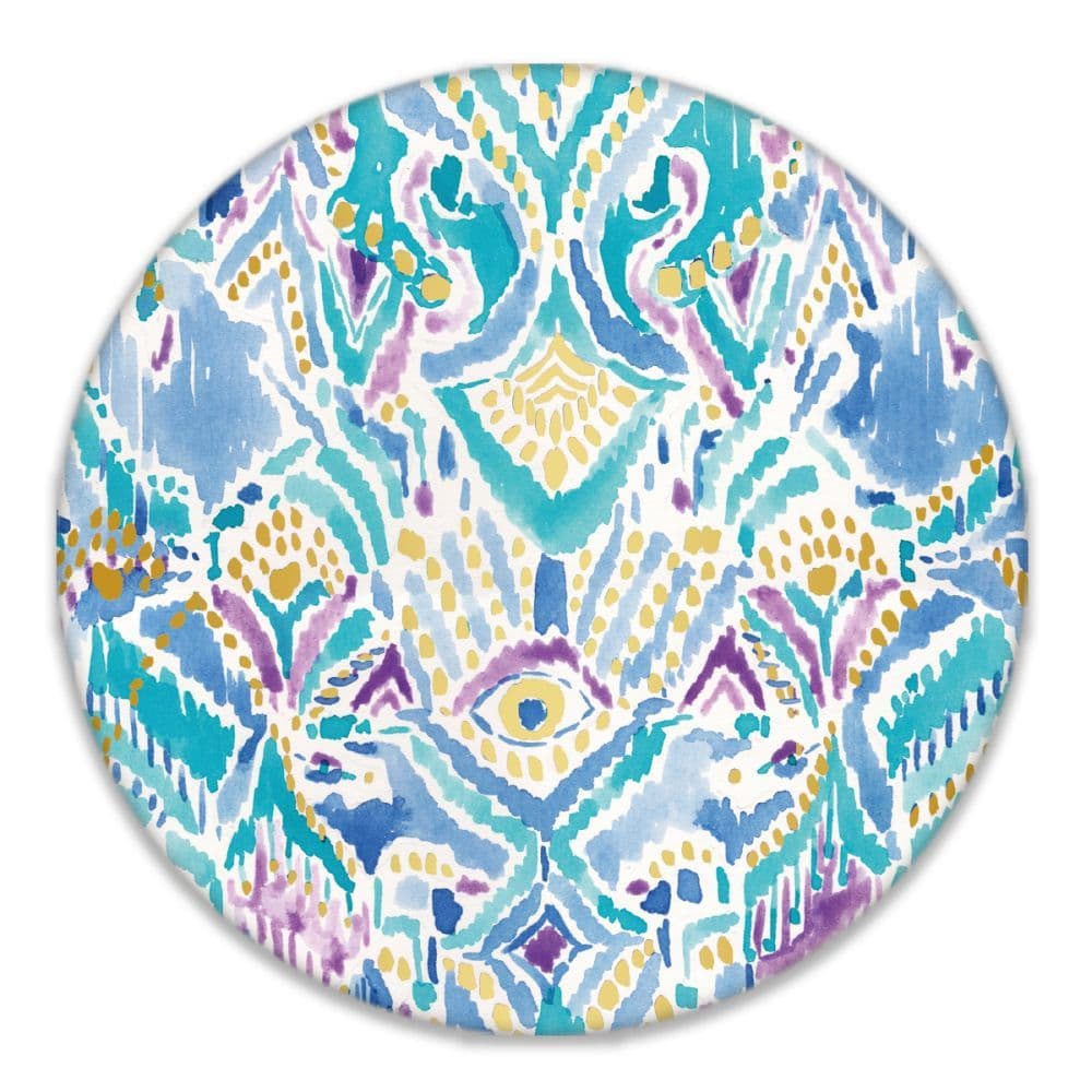 Barbarian Wild Feathers Coasters, 4 Inch by Barbra Ignatiev Alternate Image 1