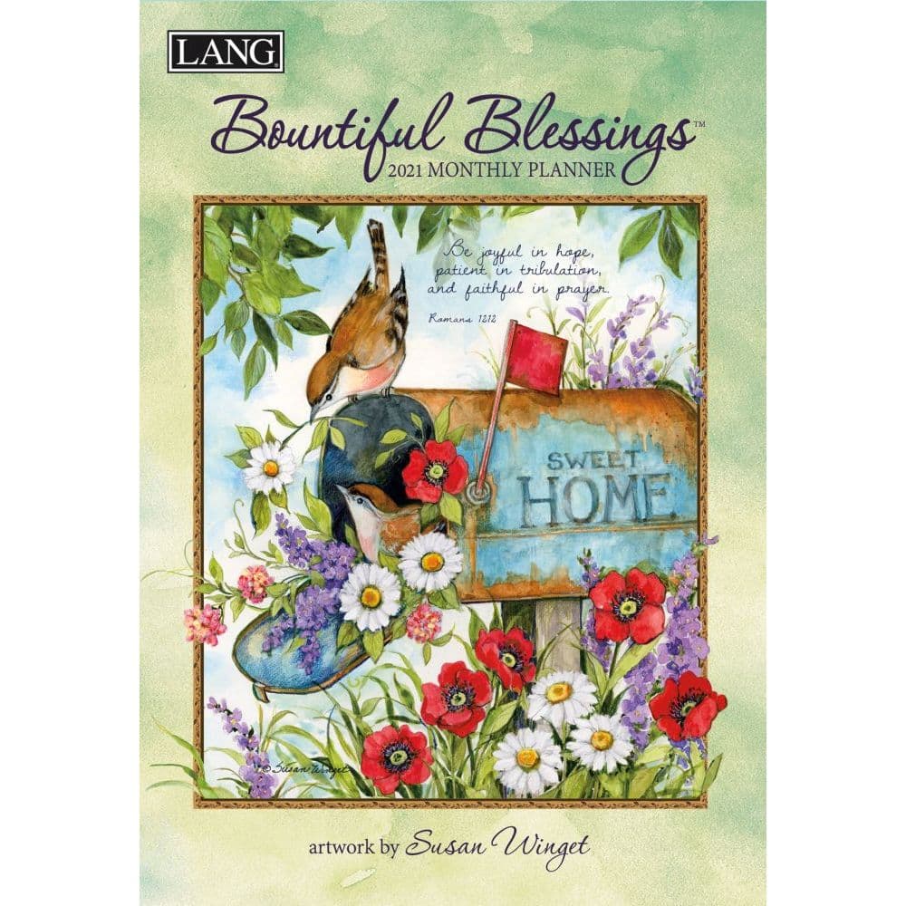 Bountiful Blessings Monthly Planner by Susan Winget