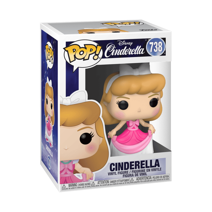 Pop Cinderella In Pink Dress