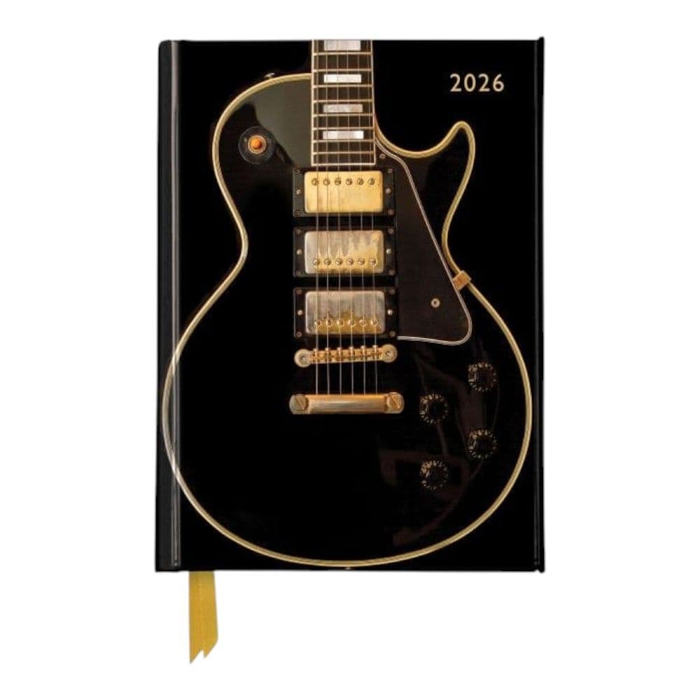 Black Guitar 2026 Planner Main Product Image