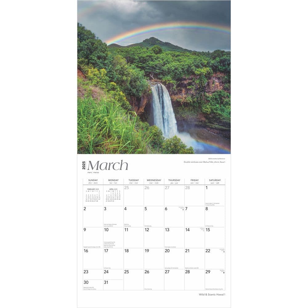 Hawaii 2025 Wall Calendar Second Alternate Image width=&quot;1000&quot; height=&quot;1000&quot;