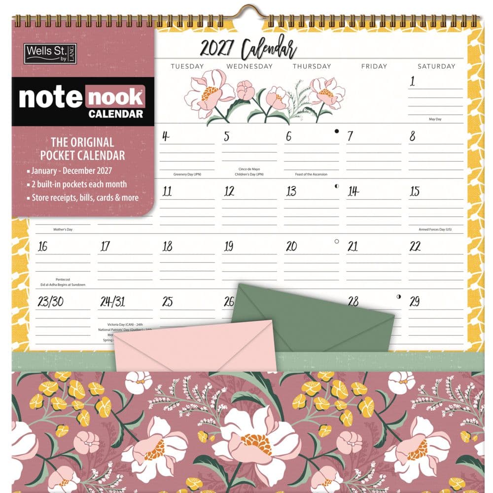 image Flora and Fauna 2027 Note Nook by Heather Dutton