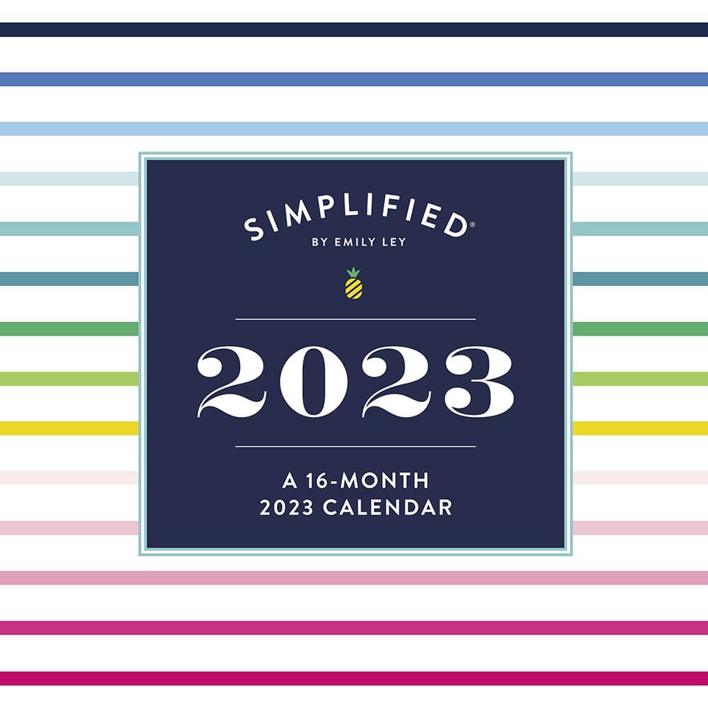 ACCO Brands Simplified by Emily Ley 2023 Wall Calendar