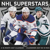 image NHL Superstars Bilingual French 2027 Wall Calendar Main Product Image