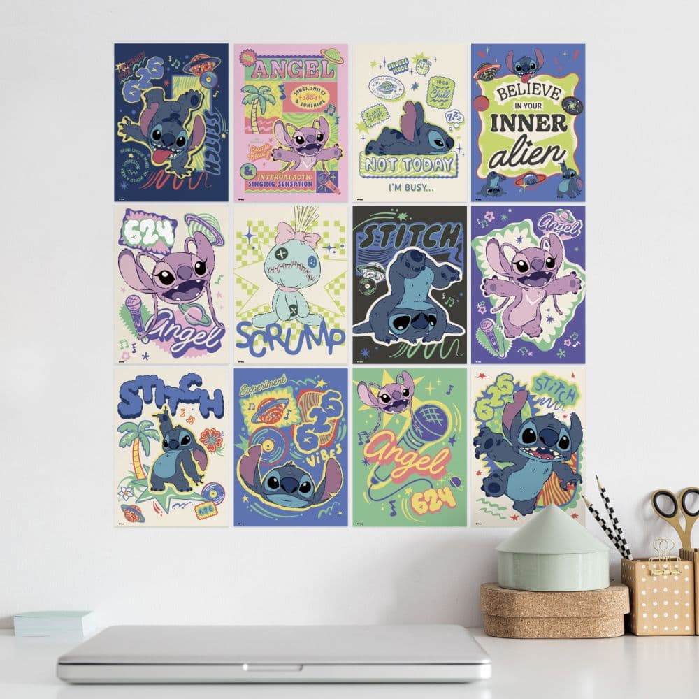 Disney Stitch 2026 Vertical Wall Calendar Fifth Alternate Image
