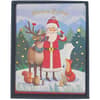 image Santa and Animals 10 Count Boxed Christmas Cards