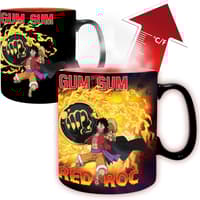 image One Piece Luffy vs Kaidou Heat Change Mug Main Product Image