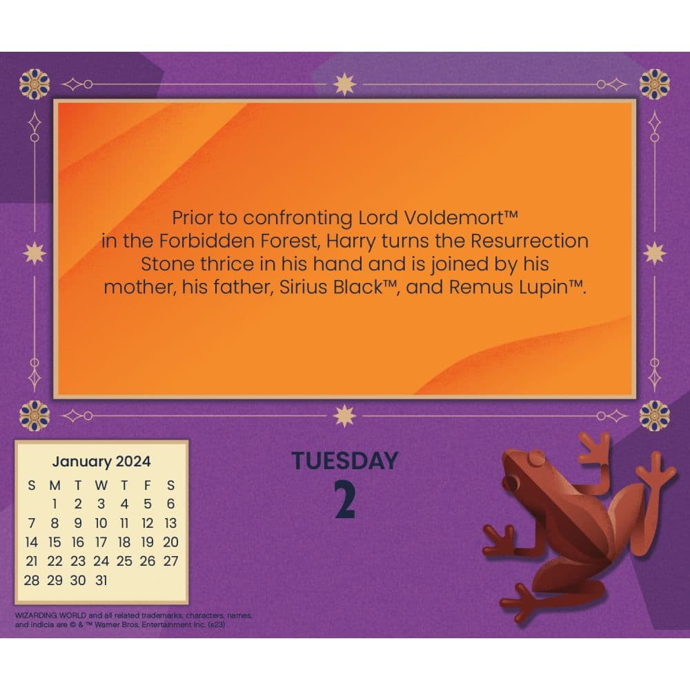 Harry Potter 2024 Desk Calendar