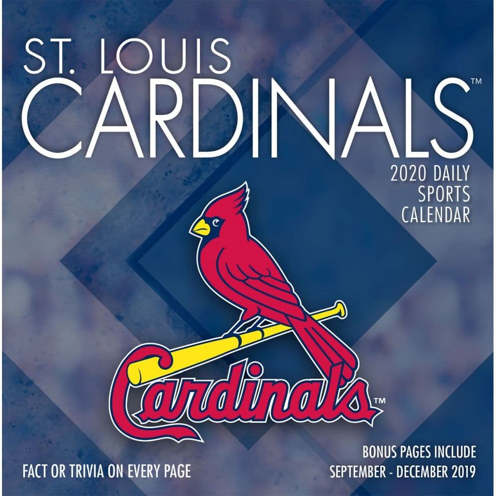 St Louis Cardinals Desk Calendar - 0