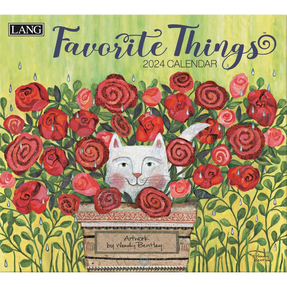 Favorite Things 2025 Wall Calendar