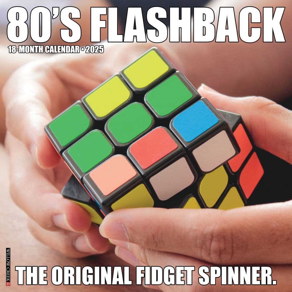 80s Flashback 2025 Wall Calendar