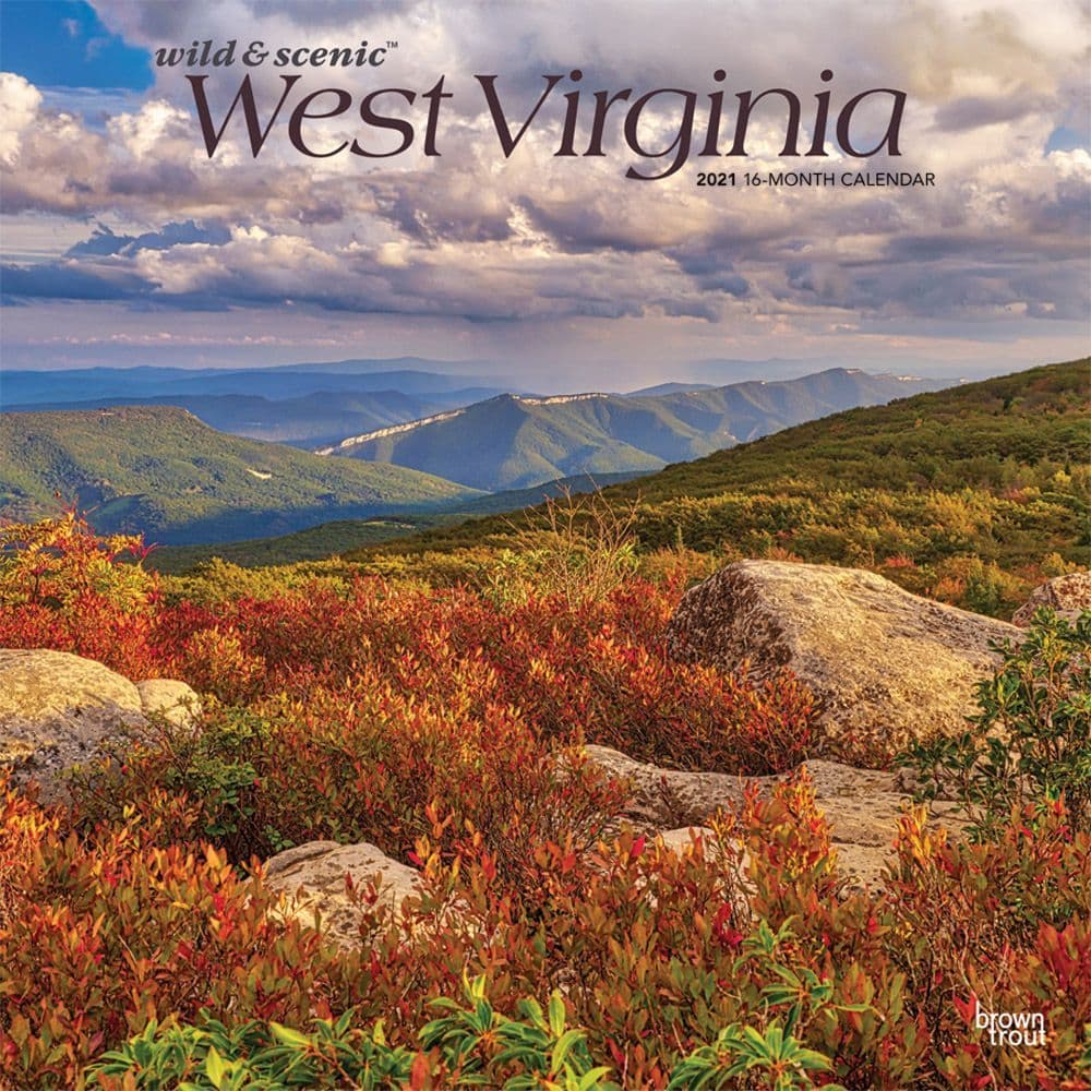 West Virginia Wild and Scenic Wall Calendar