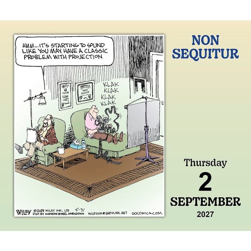 Non Sequitur 2027 Desk Calendar Fourth Alternate Image