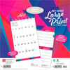 image Big And Bright Large Print 2027 Wall Calendar First Alternate Image