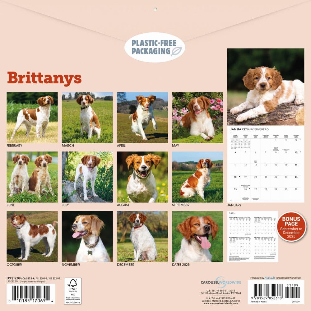 Brittanys 2026 Wall Calendar First Alternate Image