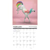 image Unicorn Yoga 2025 Wall Calendar Second Alternate Image width=&quot;1000&quot; height=&quot;1000&quot;