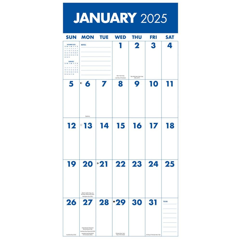 Mega Grid 2025 Wall Calendar Second Alternate Image width=&quot;1000&quot; height=&quot;1000&quot;