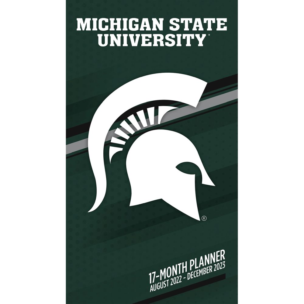 Turner Licensing Michigan State Spartans 2023 17-Month Pocket Planner