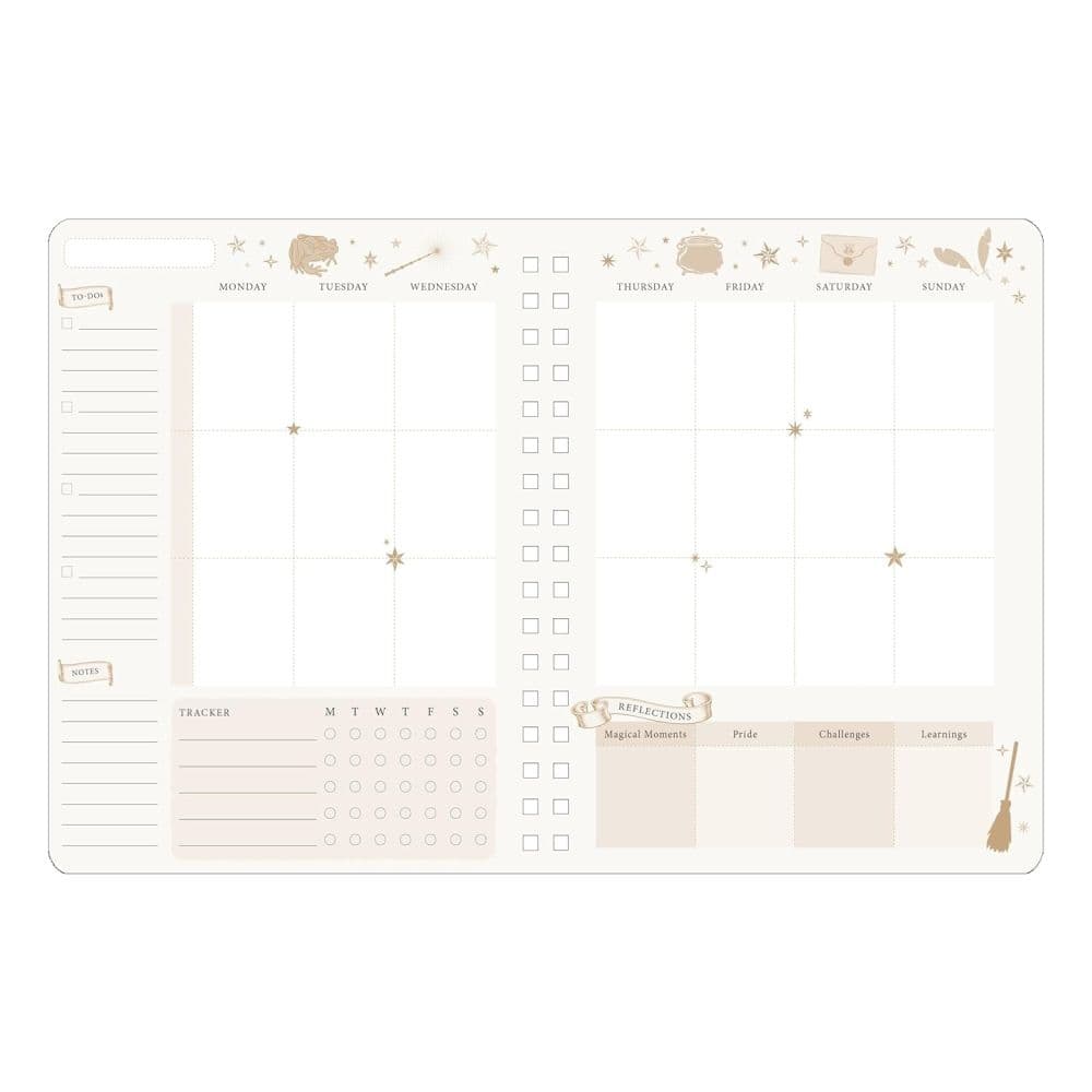 Harry Potter Magical Places Undated Planner Fourth Alternate Image