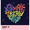 image Instant Happy Notes 2026 Desk Calendar