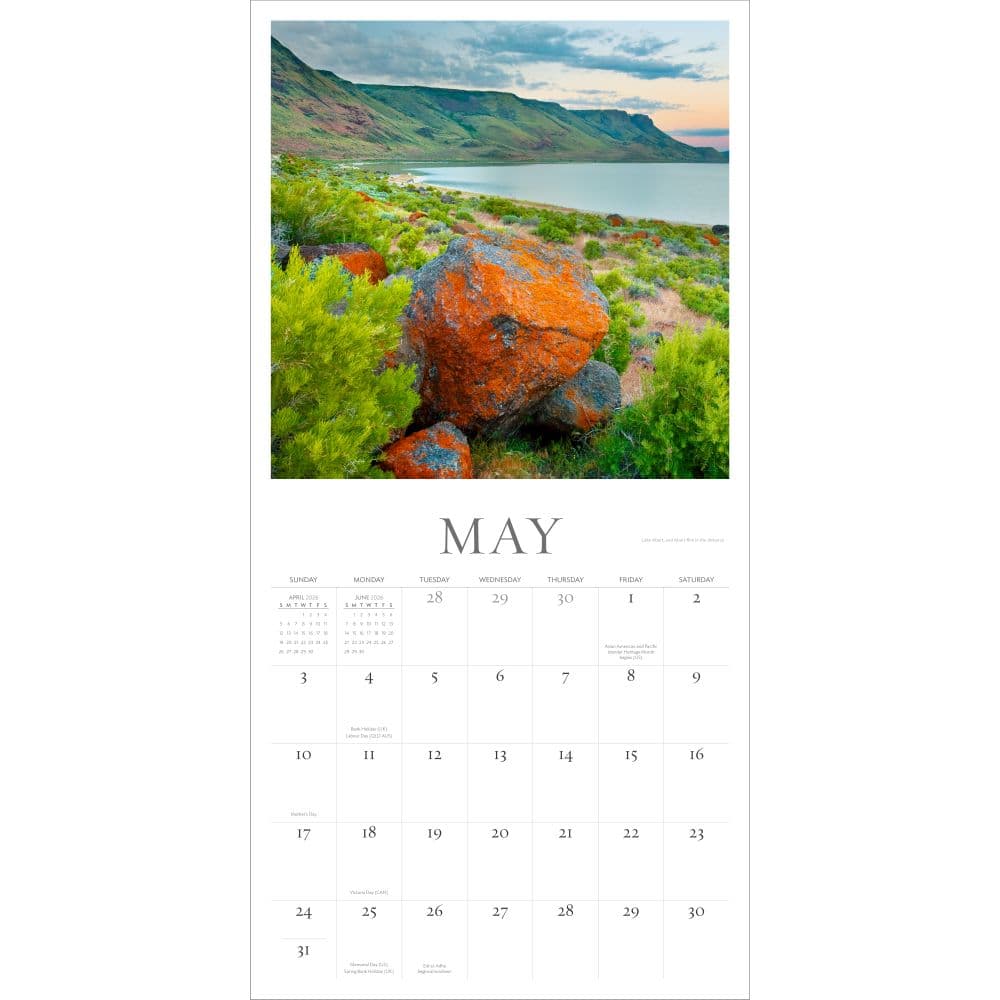 Oregon My Oregon 2026 Wall Calendar Third Alternate Image