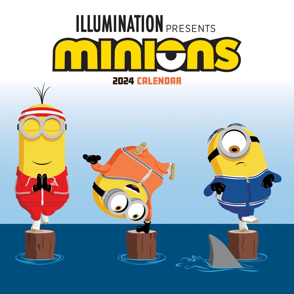 Minions 2024 Wall Calendar Main Product Image width=&quot;1000&quot; height=&quot;1000&quot;