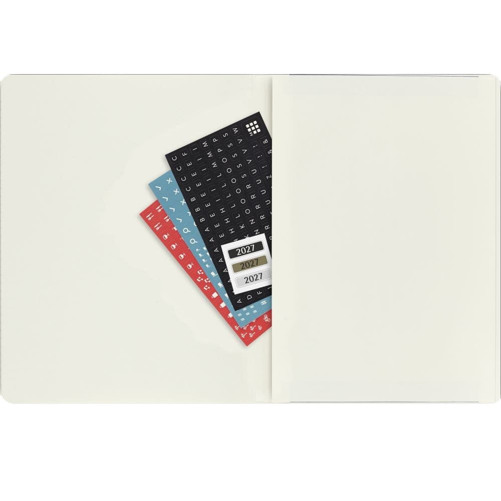Moleskine Black Extra Large Soft Cover 2027 Monthly Planner Fifth Alternate Image