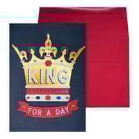 image Regal Crown Father's Day Card