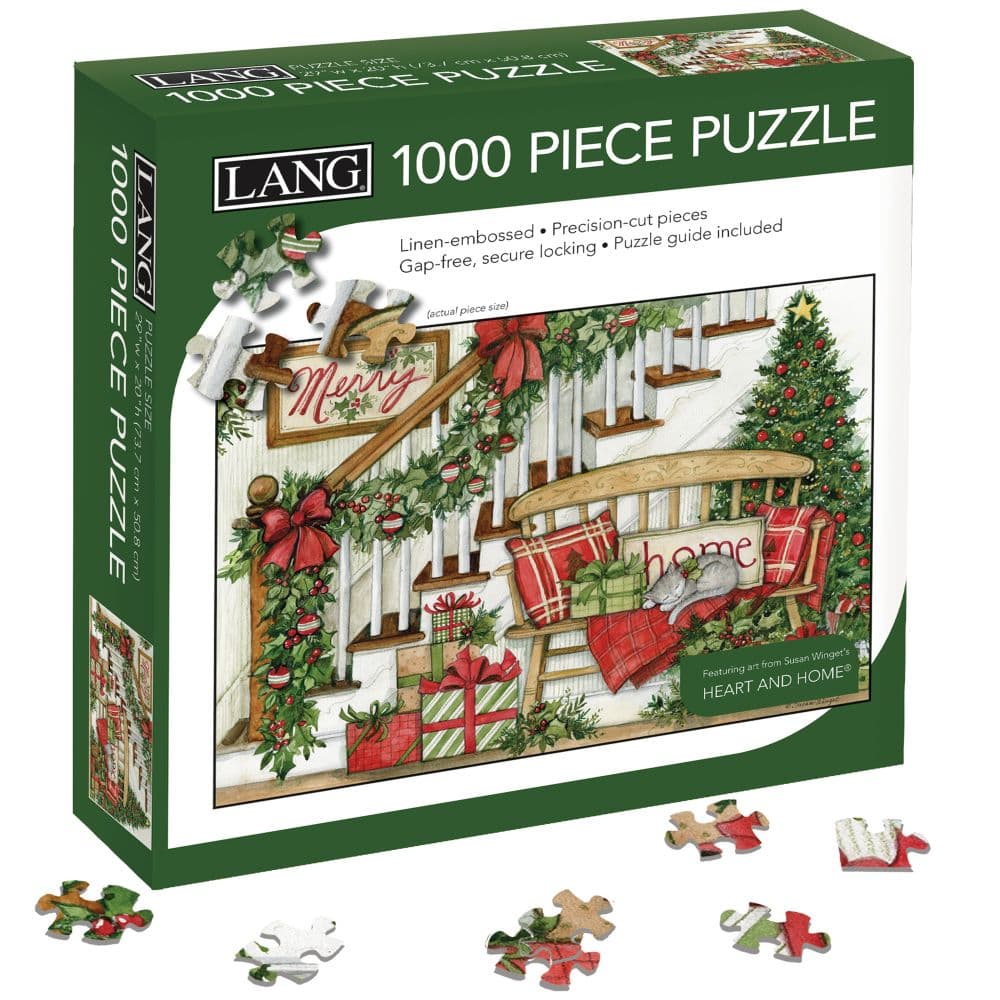 Deck the Halls 1000 Piece Puzzle First Alternate Image