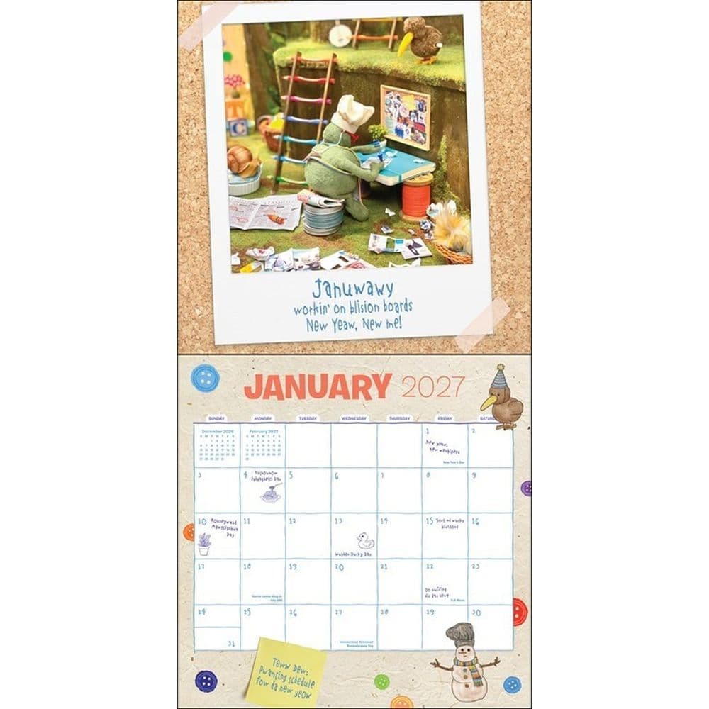 Tiny Chef 2027 Wall Calendar Second Alternate Image