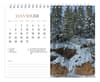 image Quebec Double 2024 Easel Calendar January