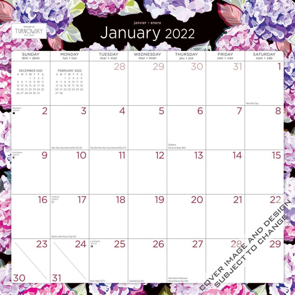 House of Turnowsky 2022 Wall Calendar