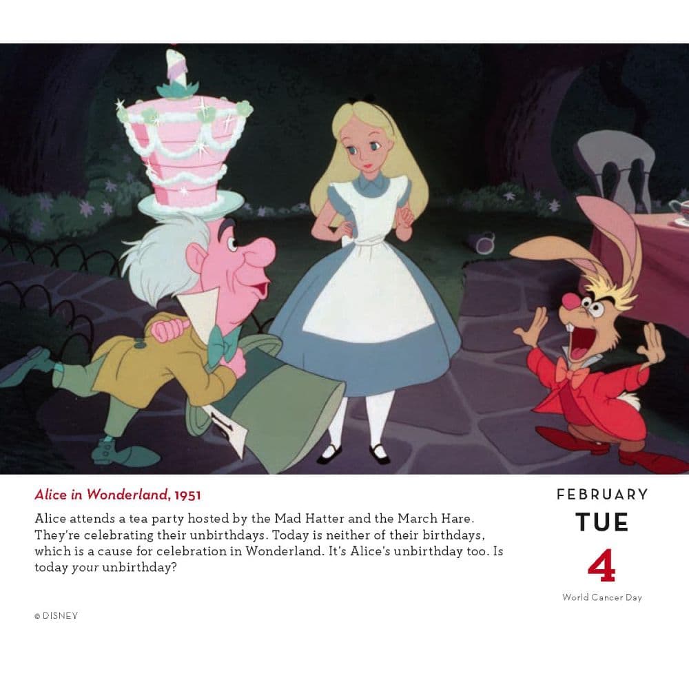 Disney A Year of Animation 2025 Desk Calendar Third Alternate Image width=&quot;1000&quot; height=&quot;1000&quot;