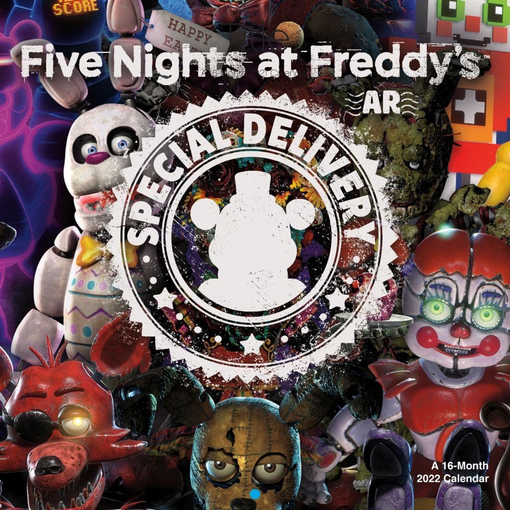 Five Nights at Freddys 2022 Wall Calendar - Calendars.com