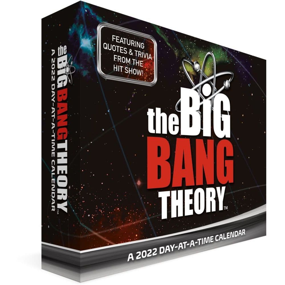 Big Bang Theory 2022 Desk Calendar