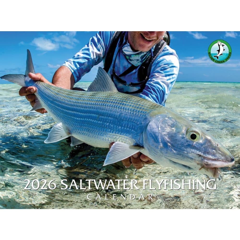 Saltwater Flyfishing 2026 Wall Calendar Main Product Image