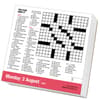 image Mensa 10-Minute Crossword Puzzles 2027 Page-A-Day Desk Calendar Second Alternate Image