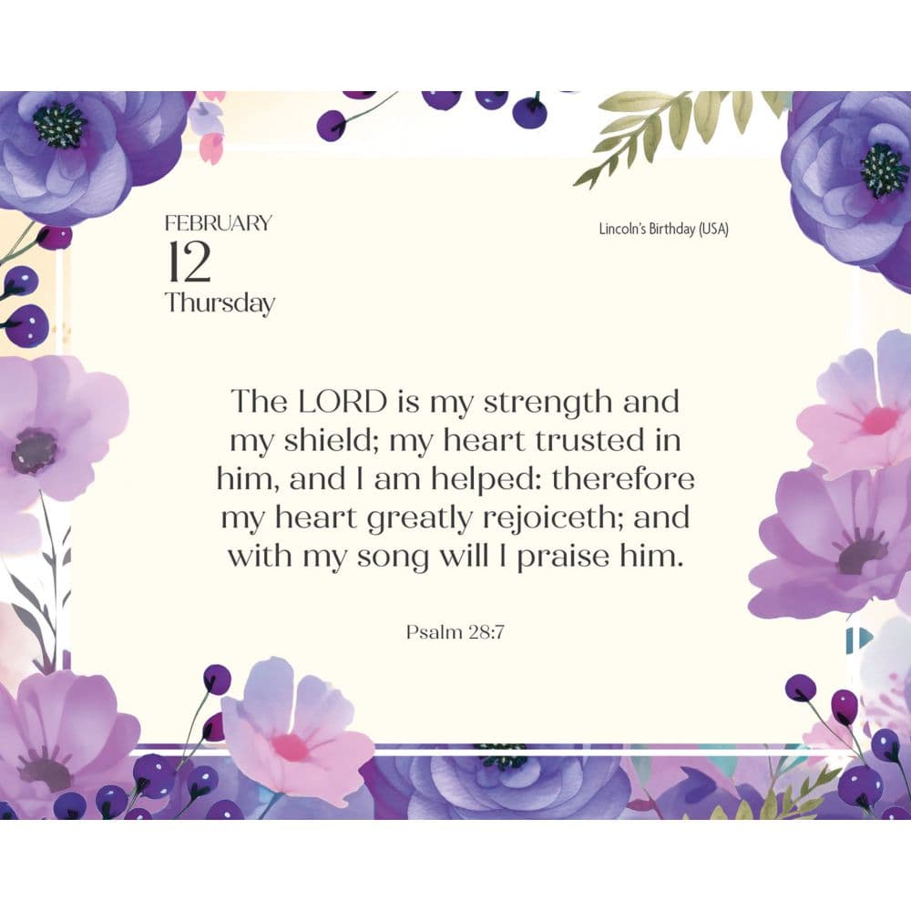 Psalms 2026 Desk Calendar Second Alternate Image